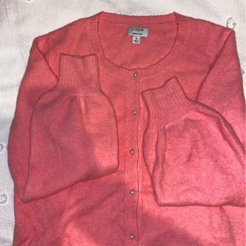 J.crew extra soft Pearl cardigan sweater!!